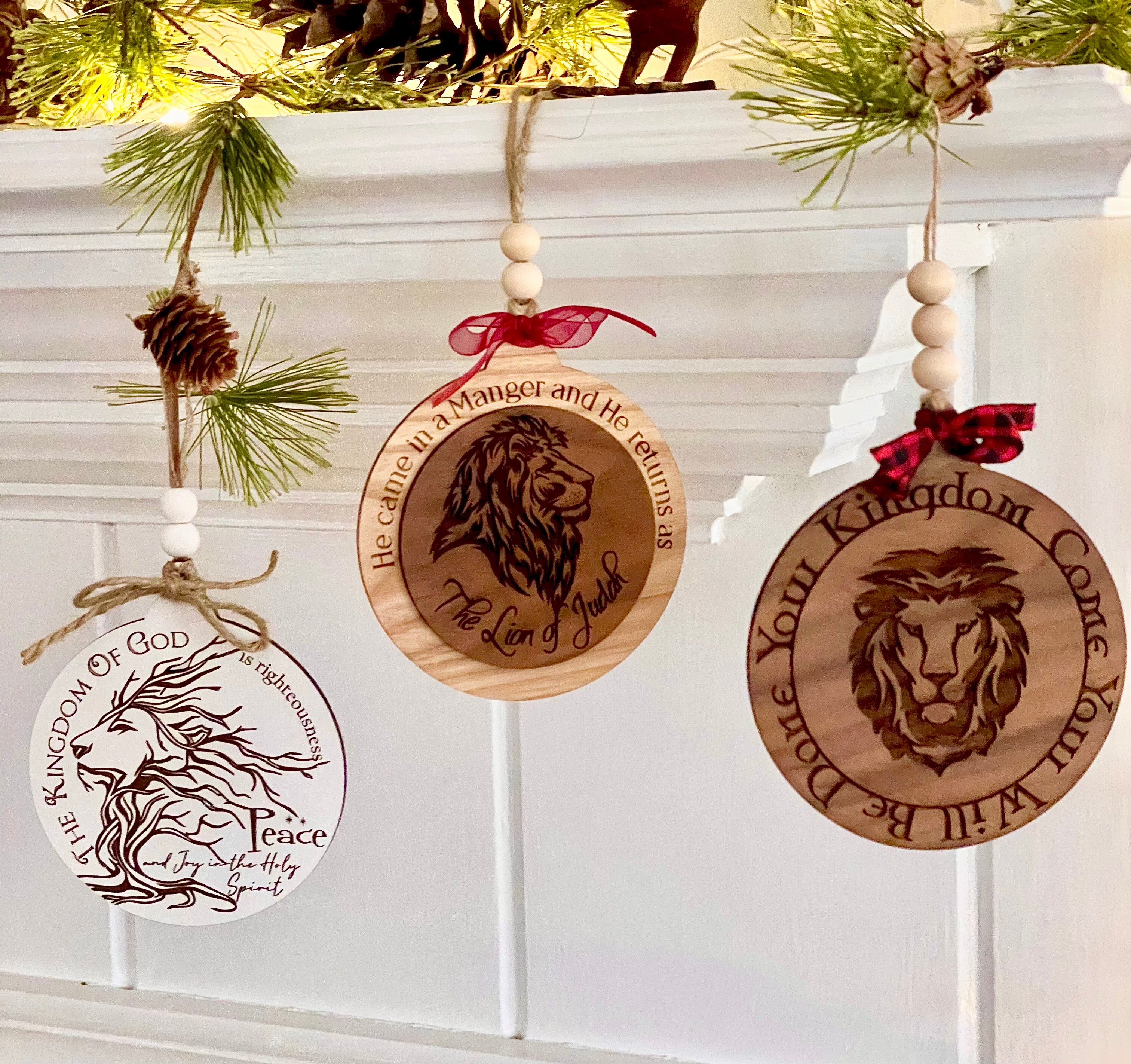 Christmas Ornaments/Kingdom Series Set Ornaments
