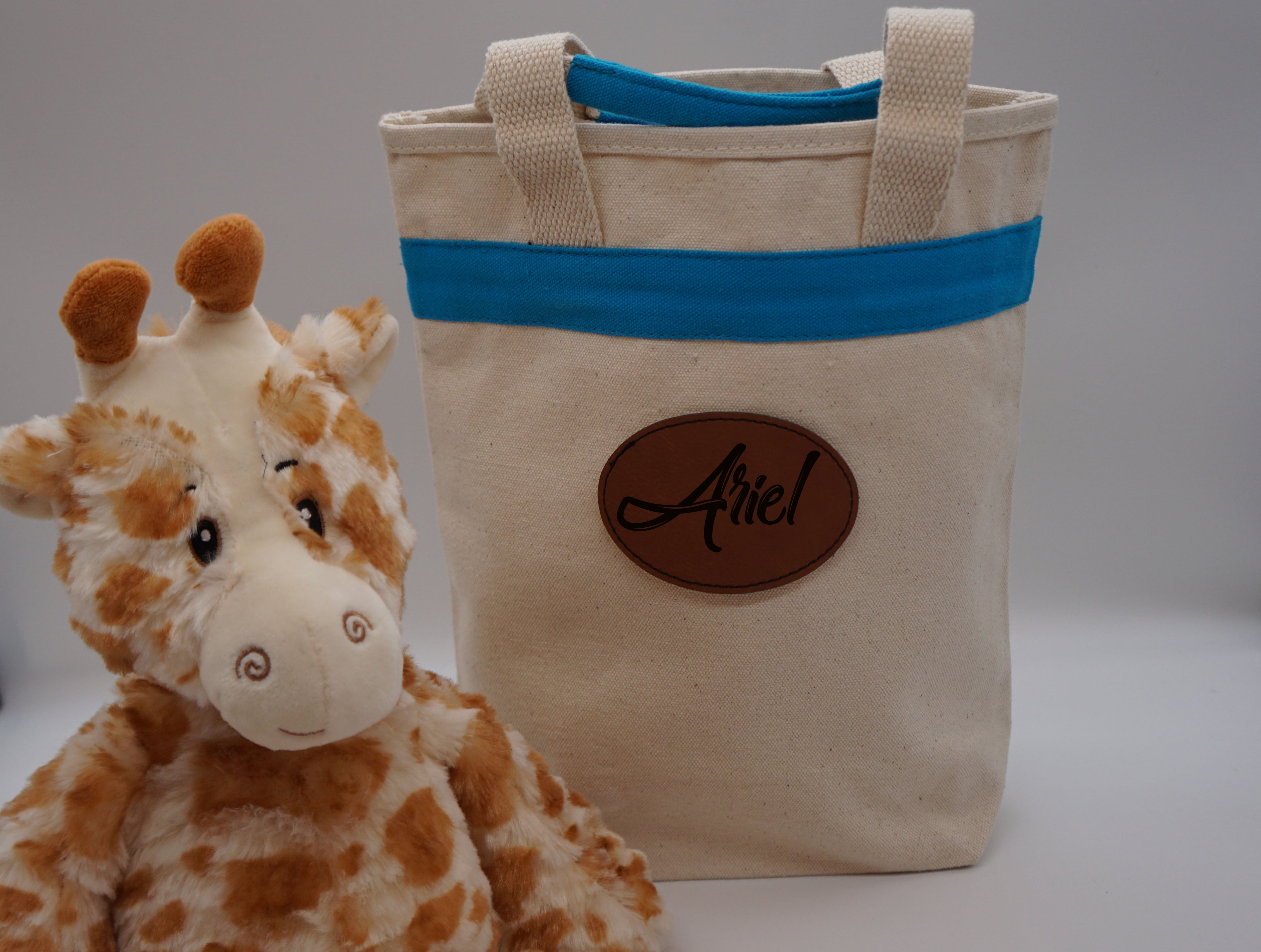 Personalized Giraffe Tote Bag Giraffe Diaper Bag Giraffe 